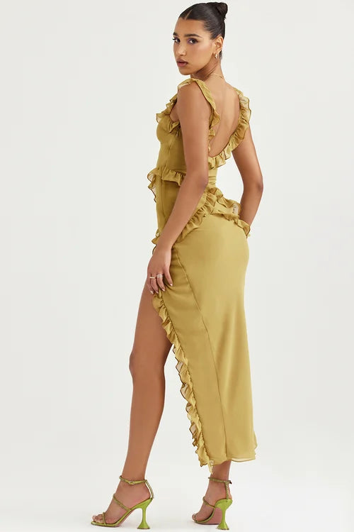 Celine™ | Elegant Maxi Dress