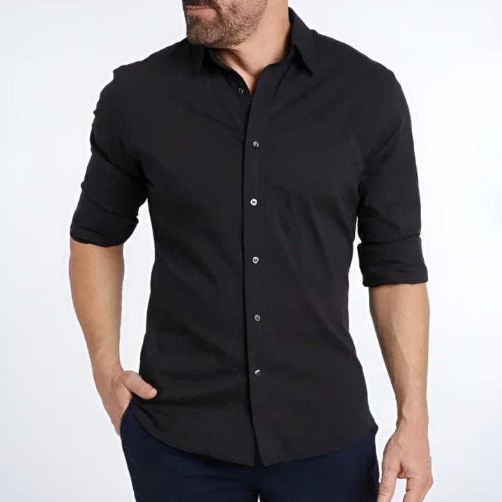 Lionel™ Anti-Wrinkle Zip Shirt